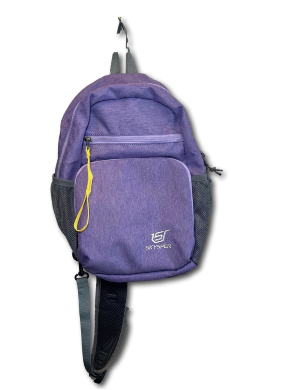 SKYSPER Sling Bag Crossbody Backpack Chest Shoulder Bag Travel Purple